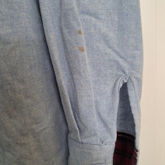 Vintage Christmas Denim Shirt by Jantzen - Picture 10 of 12